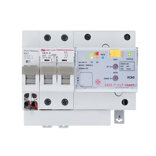 Safe-T-Cut SMART : RCBO Module RMD9A